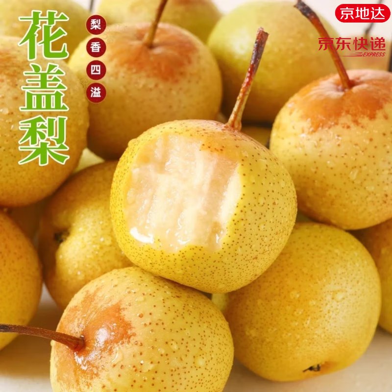 京地达 辽宁鞍山花盖梨 净重5斤
