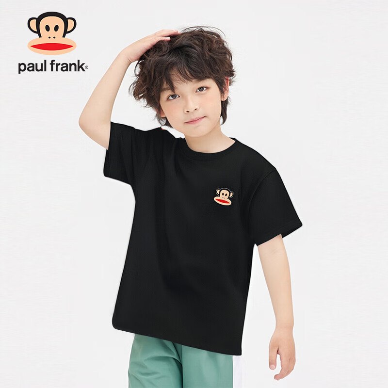 大嘴猴（paul frank）童装儿童短袖T恤100%棉拍3件，每件16.57